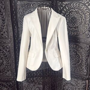 Express White Tailored Blazer